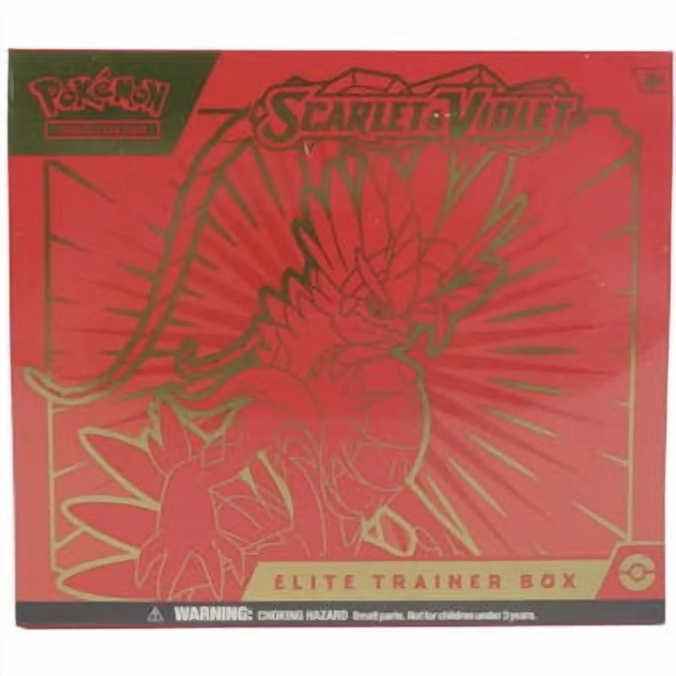 Pokemon Trading Card Game: Scarlet & Violet Elite Trainer Box - Easy to Play (Red or Purple)