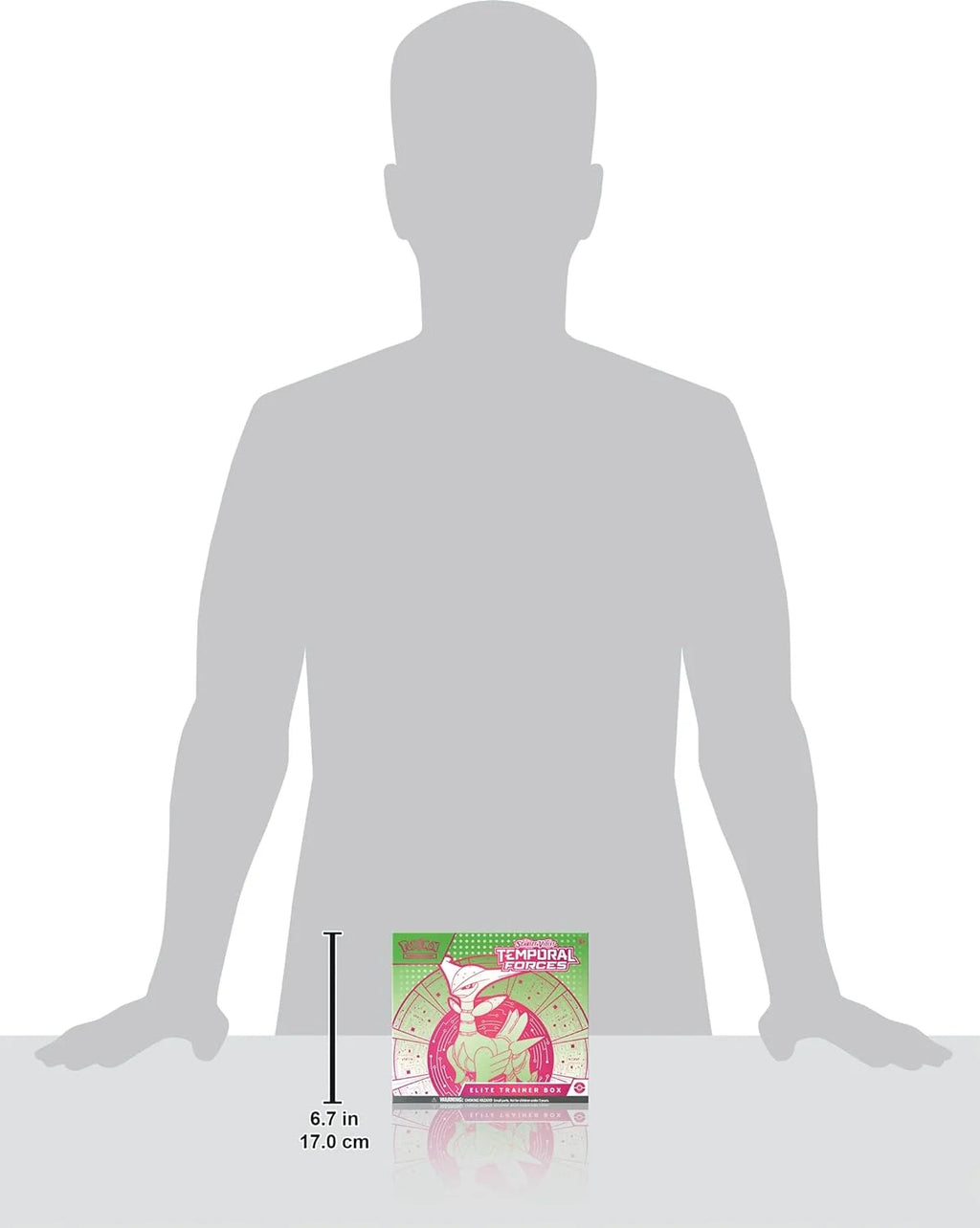 TCG: Scarlet and Violet: Temporal Forces: Elite Trainer Box: Iron Leaves