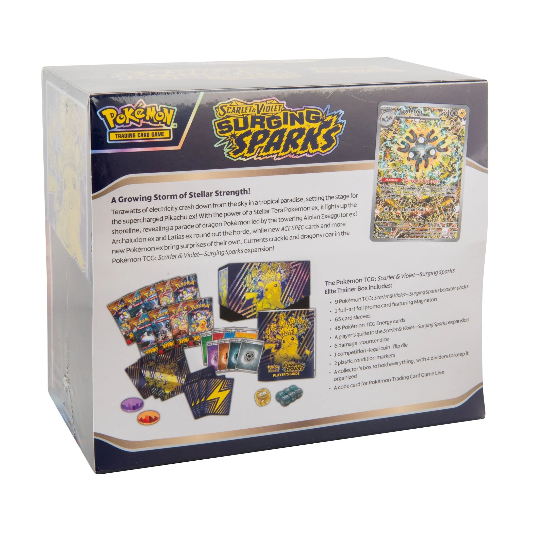 Trading Card Games Scarlet & Violet 8 Surging Sparks Elite Trainer Box